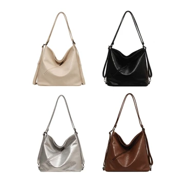 Чанта през рамо, чанта-тоут, Минималистичная модерна чанта на рамото за жени, елегантен дизайн, достатъчно място за ежедневното пътуване до работа