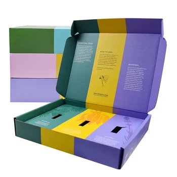 индивидуален дизайн на SENCAI едро за луксозни гурме парфюм по поръчка, плисирани опаковъчна кутия за доставка